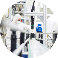 High volume  production capacity